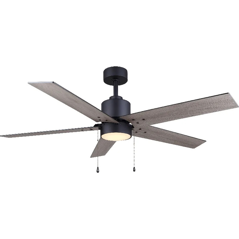 Contemporary track lighting in black finishRomy 52" LED Ceiling Fan