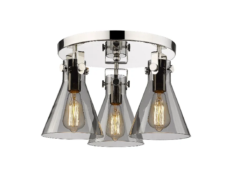 Shock - Resistant Industrial Lighting for Vibrating Machinery AreasDowntown Urban Three Light Flush Mount Shock - Resistant Industrial Lighting for Vibrating Machinery AreasDowntown Urban Three Light Flush Mount