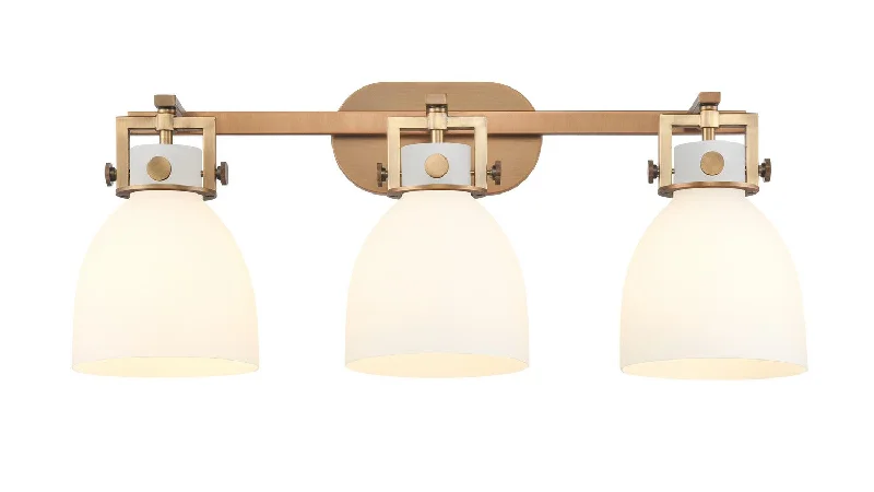 Industrial Lighting for Furniture FactoriesDowntown Urban Three Light Bath Vanity