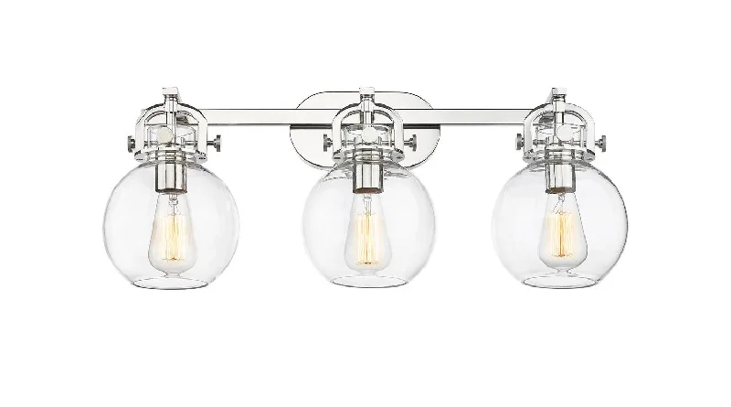Industrial Area Lighting for Large Open SpacesNewton Three Light Bath Vanity