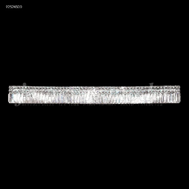 Track lighting with a chunky, bold designJames R Moder Prestige All Crystal 48 inch Vanity Bar Track lighting with a chunky, bold designJames R Moder Prestige All Crystal 48 inch Vanity Bar