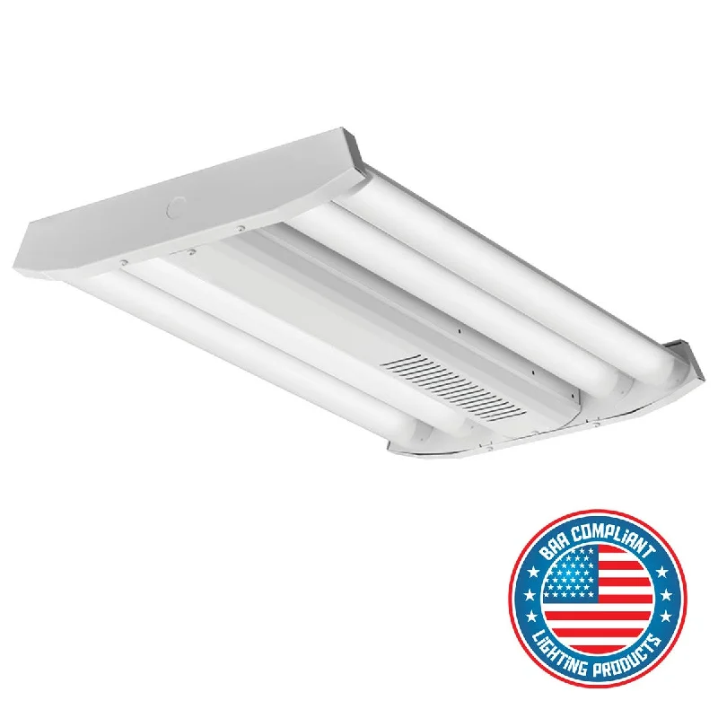 Low - Bay Industrial Lighting Fixtures for Small Factories2ft Linear High Bay LED Light, 150 Watts 24000 Lumens, 5000K, 120/277V Low - Bay Industrial Lighting Fixtures for Small Factories2ft Linear High Bay LED Light, 150 Watts 24000 Lumens, 5000K, 120/277V