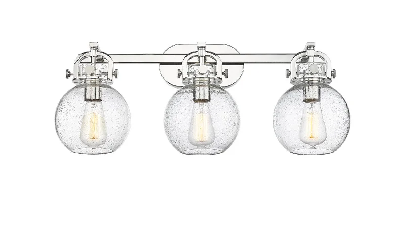 Energy - Efficient Industrial Lighting for Cost - SavingsNewton Three Light Bath Vanity Energy - Efficient Industrial Lighting for Cost - SavingsNewton Three Light Bath Vanity