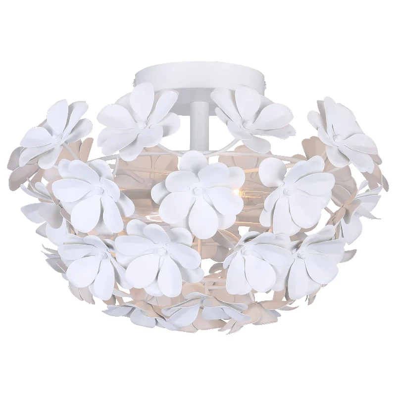 Track lighting for adding a touch of eleganceCassia 2-Light Flush Mount