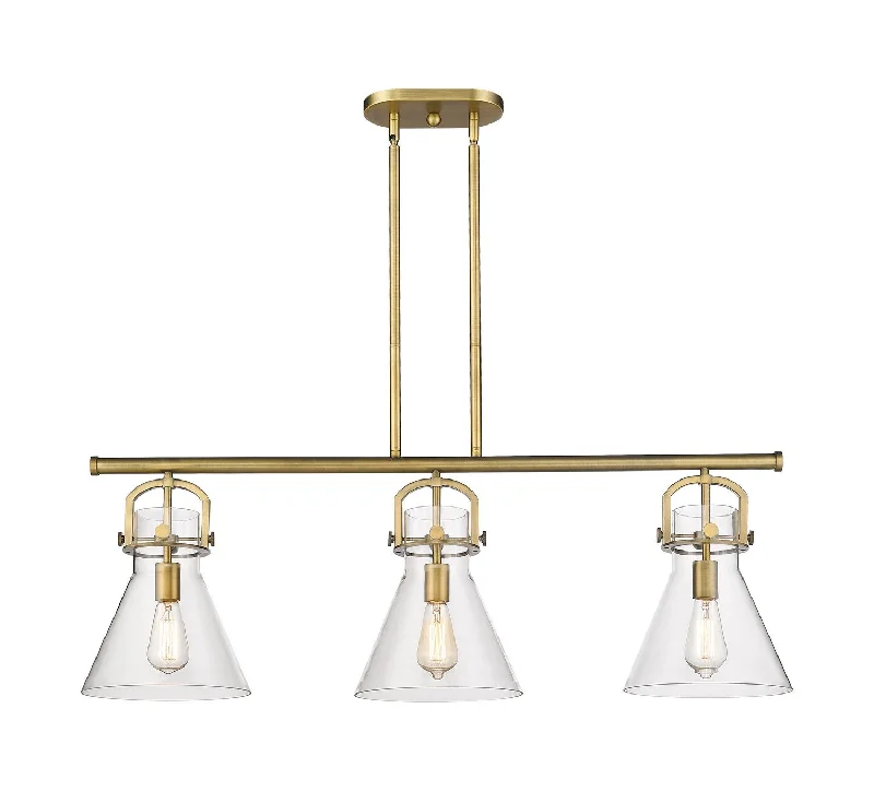 Industrial Lighting for Printing Press FacilitiesDowntown Urban Three Light Island Pendant Industrial Lighting for Printing Press FacilitiesDowntown Urban Three Light Island Pendant