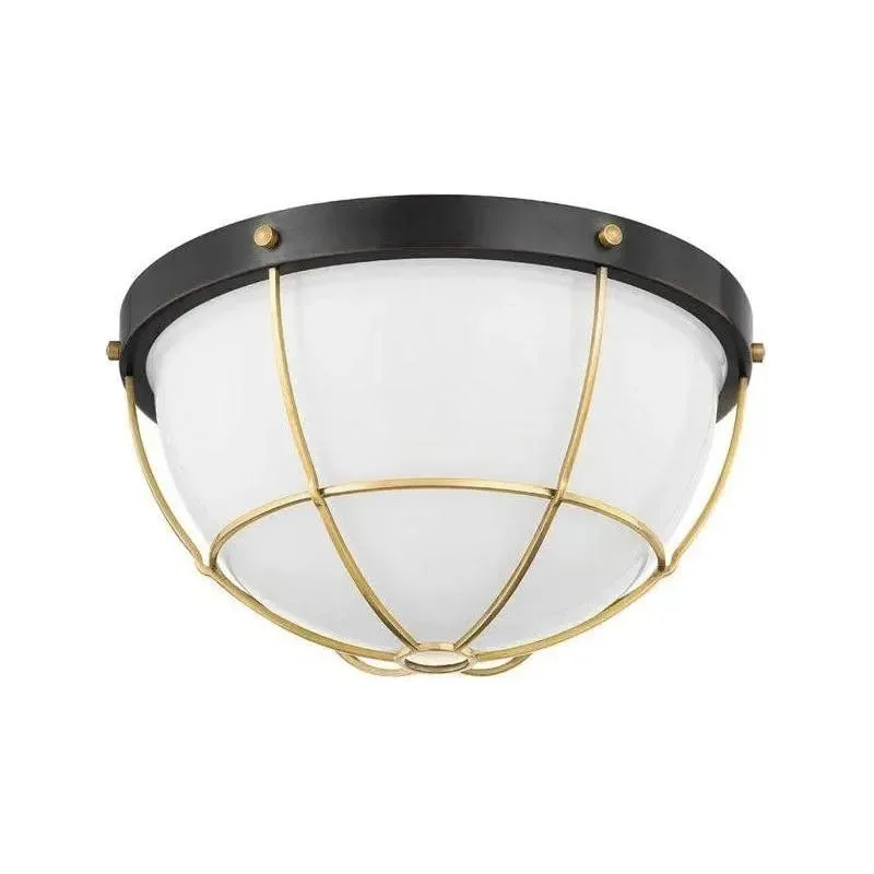 Track lighting for creating a moody atmosphereHolkham Flush Mount
