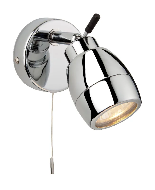 Modern track lighting with LED bulbsMarine Single Spot (Switched) Chrome