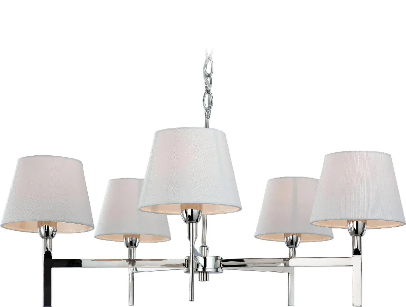 Track lighting for replacing old fluorescent fixturesTransition 5 Light Fitting Polished St /Steel with Cream Shade Track lighting for replacing old fluorescent fixturesTransition 5 Light Fitting Polished St /Steel with Cream Shade