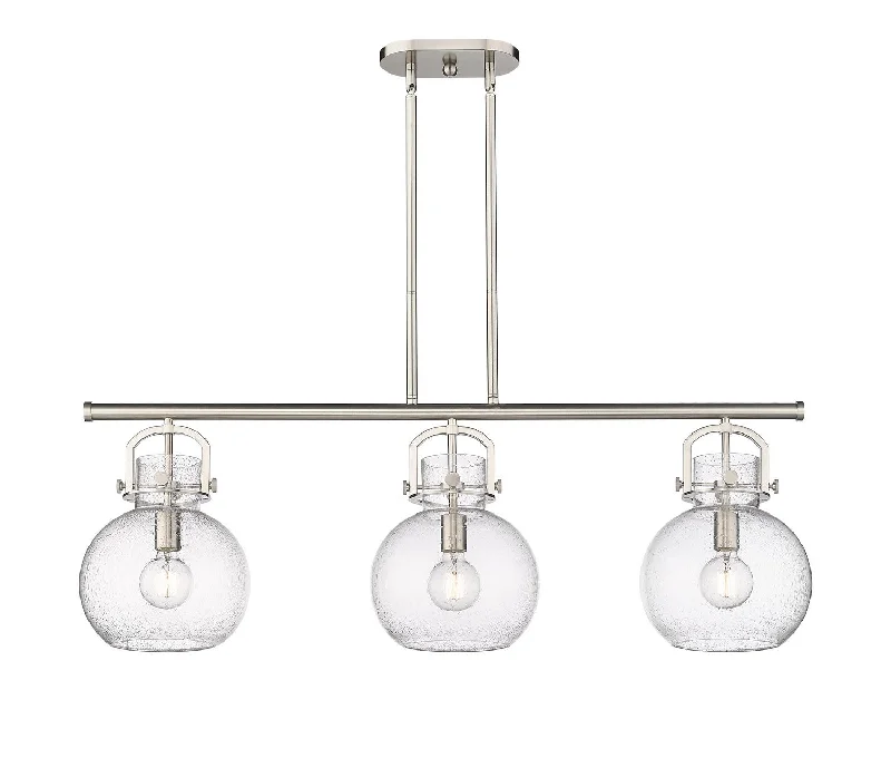Low - Bay Industrial Lighting Fixtures for Small FactoriesDowntown Urban Three Light Island Pendant Low - Bay Industrial Lighting Fixtures for Small FactoriesDowntown Urban Three Light Island Pendant