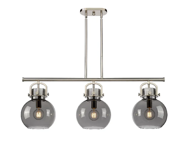 Industrial Lighting for Textile MillsDowntown Urban Three Light Island Pendant