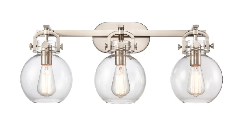 Industrial Lighting for Metal Fabrication ShopsNewton LED Bath Vanity