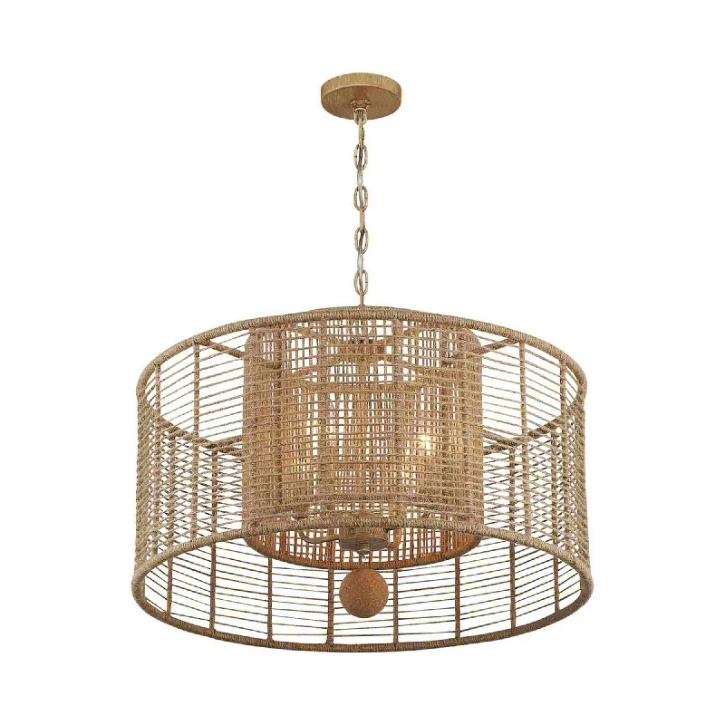 White track lighting for a clean lookJayna Chandelier