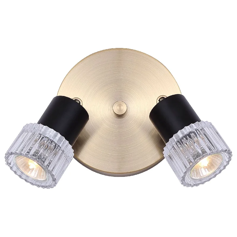 Low - voltage track lighting for safetyElsee 2-Light Track Light
