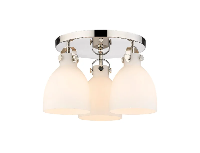 Industrial Lighting with High CRI (Color Rendering Index) for True Color PerceptionDowntown Urban Three Light Flush Mount Industrial Lighting with High CRI (Color Rendering Index) for True Color PerceptionDowntown Urban Three Light Flush Mount