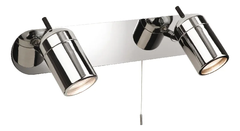 Track lighting for highlighting kitchen cabinetsAtlantic 2 Light Bar (Switched) Chrome Track lighting for highlighting kitchen cabinetsAtlantic 2 Light Bar (Switched) Chrome