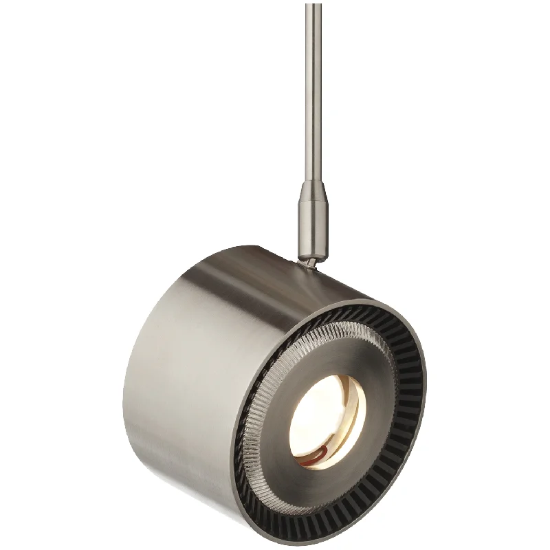 Modern track lighting with LED bulbsISO Head FreeJack 6"