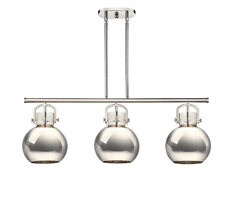 Industrial Area Lighting for Large Open SpacesDowntown Urban Three Light Island Pendant Industrial Area Lighting for Large Open SpacesDowntown Urban Three Light Island Pendant