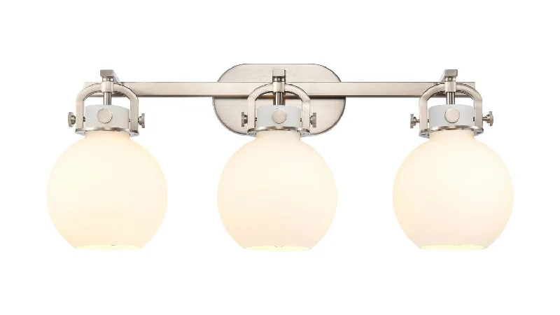 Industrial Flood Lighting for Outdoor Loading DocksNewton Three Light Bath Vanity