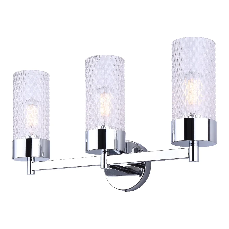 Dimmable track lighting for home officesEden 3-Light Vanity Light