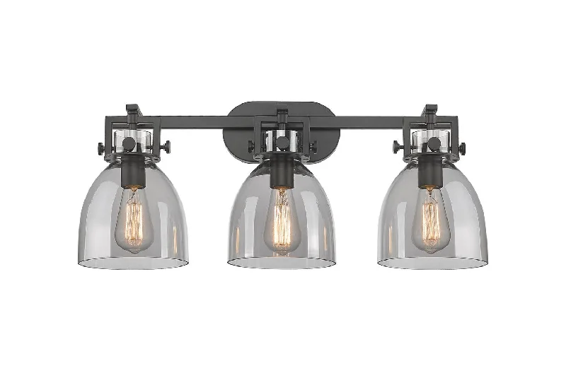 Color - Tunable Industrial Lighting for Special ApplicationsDowntown Urban Three Light Bath Vanity