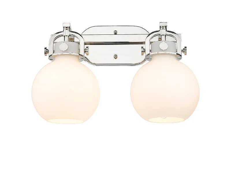 Shock - Resistant Industrial Lighting for Vibrating Machinery AreasNewton Two Light Bath Vanity Shock - Resistant Industrial Lighting for Vibrating Machinery AreasNewton Two Light Bath Vanity