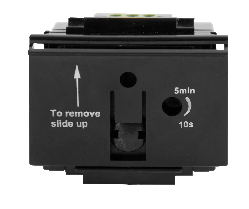 White track lighting for a clean lookClick New Media 10A/6AX Hotel Key Card Timer Switch (Mechanical) Module Only - Black