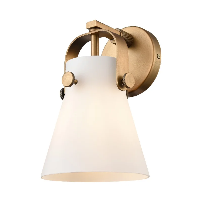 Industrial Lighting for Metal Fabrication ShopsDowntown Urban LED Wall Sconce