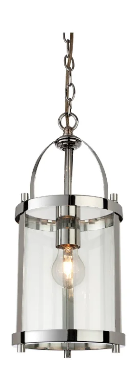 White track lighting for a clean lookImperial Round Lantern - 1 Light Chrome