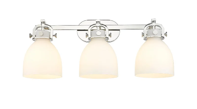 Industrial Pendant Lighting for Machine ShopsDowntown Urban Three Light Bath Vanity