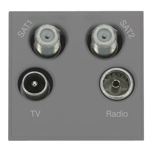 Track lighting for high - ceiling spacesClick New Media Triplexed TV, Radio & Sat 1 + Sat 2 Module Track lighting for high - ceiling spacesClick New Media Triplexed TV, Radio & Sat 1 + Sat 2 Module