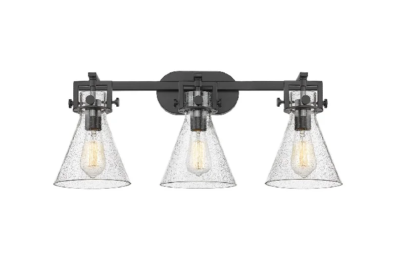 Industrial Ceiling - Mounted Lighting for Assembly PlantsNewton Three Light Bath Vanity