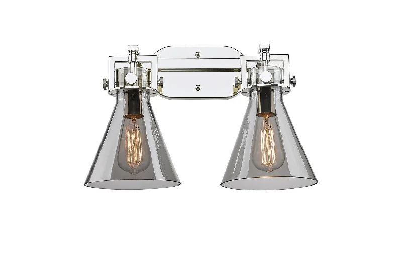 Industrial Lighting for Food Processing FactoriesNewton Two Light Bath Vanity