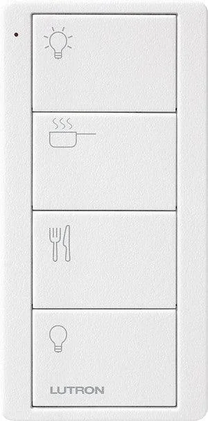 Track lighting with adjustable armsLutron Pico RF Controller 4 Button Kitchen Arctic White