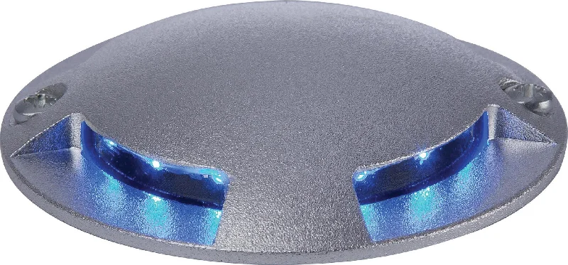 Track lighting with adjustable arms4 Way LED Walkover Light Aluminium with Blue LED's Track lighting with adjustable arms4 Way LED Walkover Light Aluminium with Blue LED's