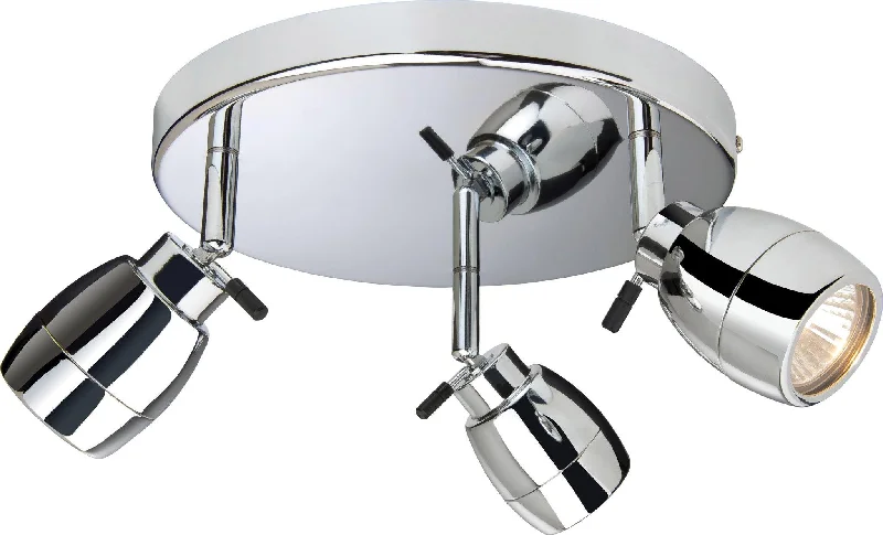 Track lighting for creating a focal pointMarine 3 Light Flush Chrome