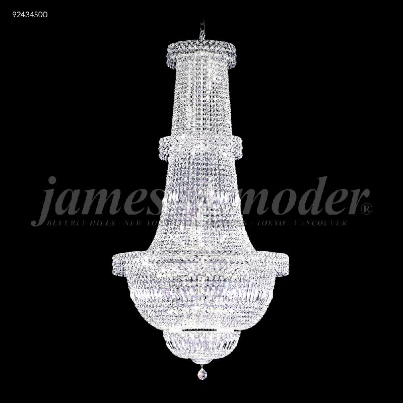 High - lumen track lighting for bright spacesJames R Moder Prestige All Crystal 53 inch Entry Chandelier High - lumen track lighting for bright spacesJames R Moder Prestige All Crystal 53 inch Entry Chandelier