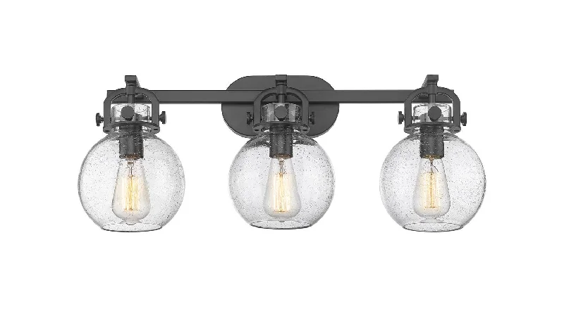 Industrial Lighting for Food Processing FactoriesNewton Three Light Bath Vanity