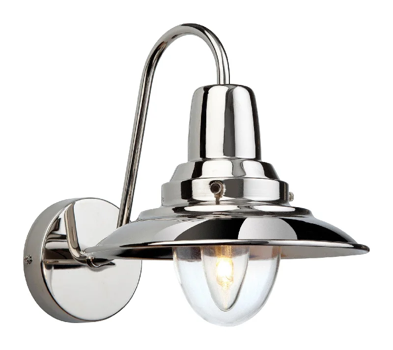 Track lighting with motion - sensor capabilitiesmarble wall lamps with luxurious veining for high - end living spacesFisherman Wall Light Chrome with Clear Glass Track lighting with motion - sensor capabilitiesmarble wall lamps with luxurious veining for high - end living spacesFisherman Wall Light Chrome with Clear Glass