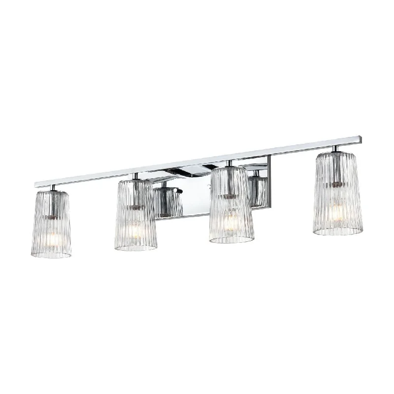 Energy - efficient track lighting fixturesLasalle 4-Light Vanity