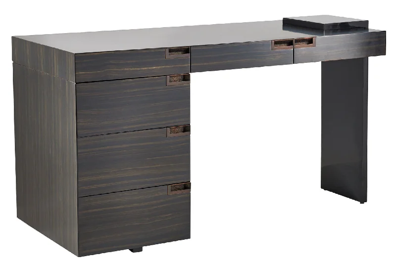 Low - voltage track lighting for safetyCarmichael Desk