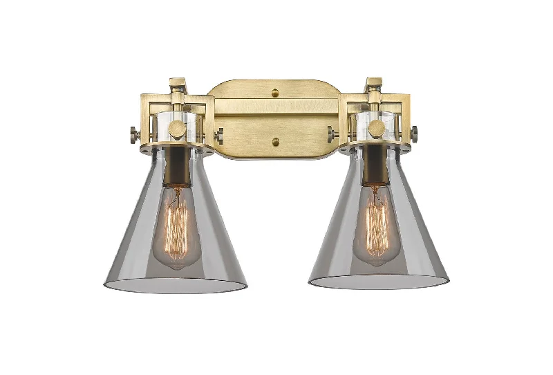 Energy - Efficient Industrial Lighting for Cost - SavingsNewton Two Light Bath Vanity Energy - Efficient Industrial Lighting for Cost - SavingsNewton Two Light Bath Vanity