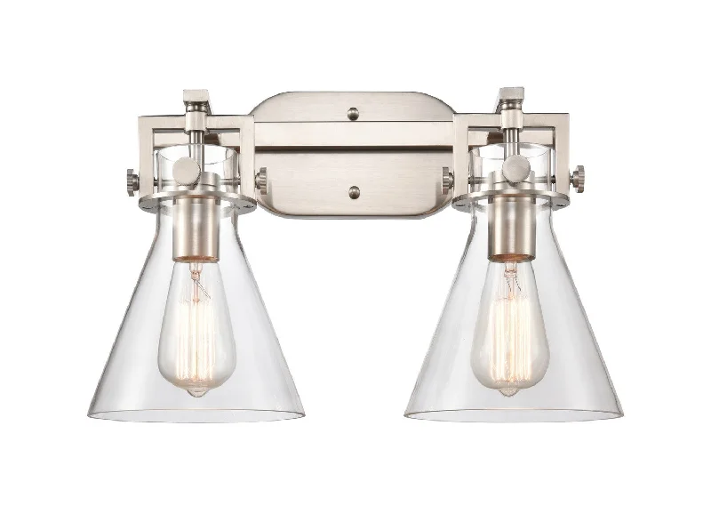 Industrial Wall - Mounted Lighting for Workshop WallsDowntown Urban Two Light Bath Vanity Industrial Wall - Mounted Lighting for Workshop WallsDowntown Urban Two Light Bath Vanity