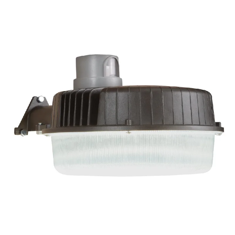 White track lighting for a clean lookCooper Lighting AL2050LPCBZ 42 Watt LED Area Barn Light w/ Photo Control 5000K (with Arm) White track lighting for a clean lookCooper Lighting AL2050LPCBZ 42 Watt LED Area Barn Light w/ Photo Control 5000K (with Arm)