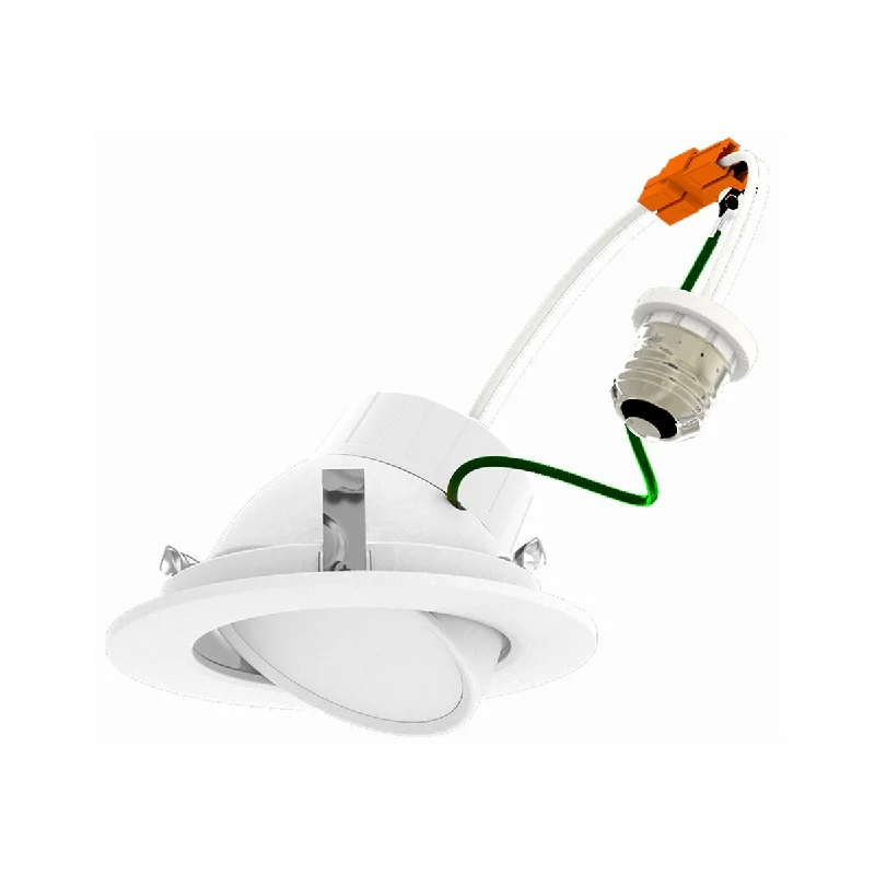 Dust - Resistant Industrial Lighting for Dirty WorkspacesAviva Gimbal 4" LED Recessed Can Light, 8 Watts, 800 Lumens, 27K|30K|35K|40K|50K Dust - Resistant Industrial Lighting for Dirty WorkspacesAviva Gimbal 4" LED Recessed Can Light, 8 Watts, 800 Lumens, 27K|30K|35K|40K|50K