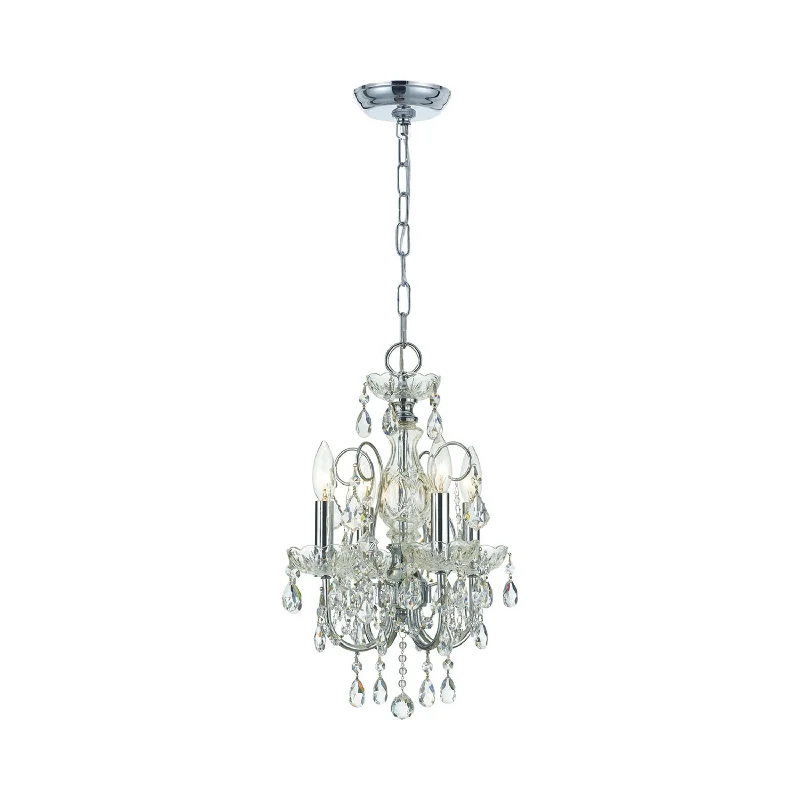 Track lighting with clear glass shadesImperial Chandelier