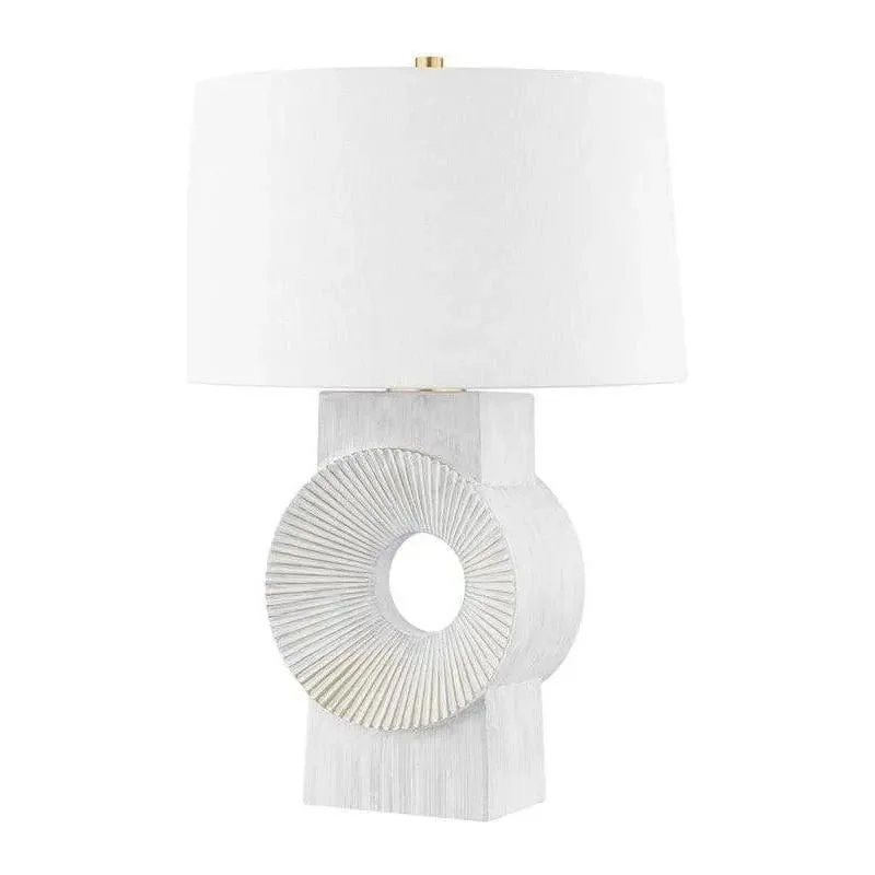 Track lighting with a decorative track designMilner Table Lamp