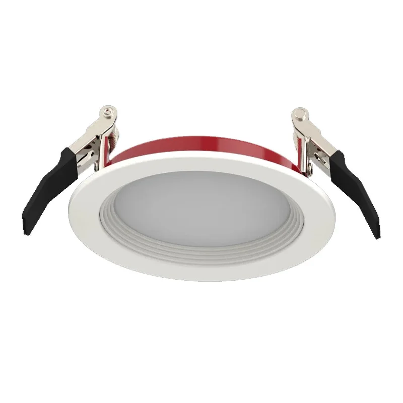 Industrial Lighting for Automotive Manufacturing Plants4" Edge-Lit Fire Resistant Wafer LED Recessed Light, 1000 Lumens, Selectable CCT, Baffle Trim Industrial Lighting for Automotive Manufacturing Plants4" Edge-Lit Fire Resistant Wafer LED Recessed Light, 1000 Lumens, Selectable CCT, Baffle Trim
