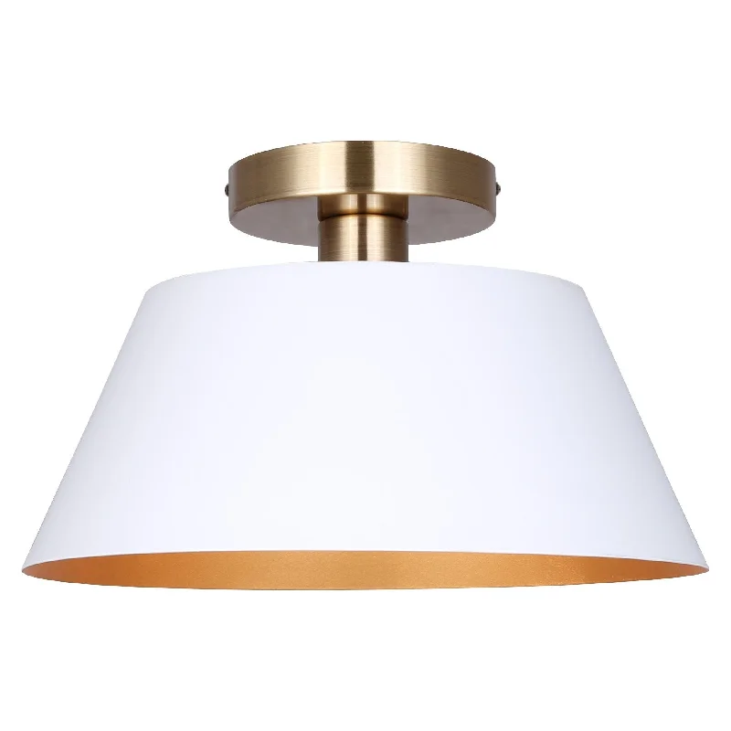 Track lighting with a long - lasting lifespanDaxton 1-Light Semi Flush
