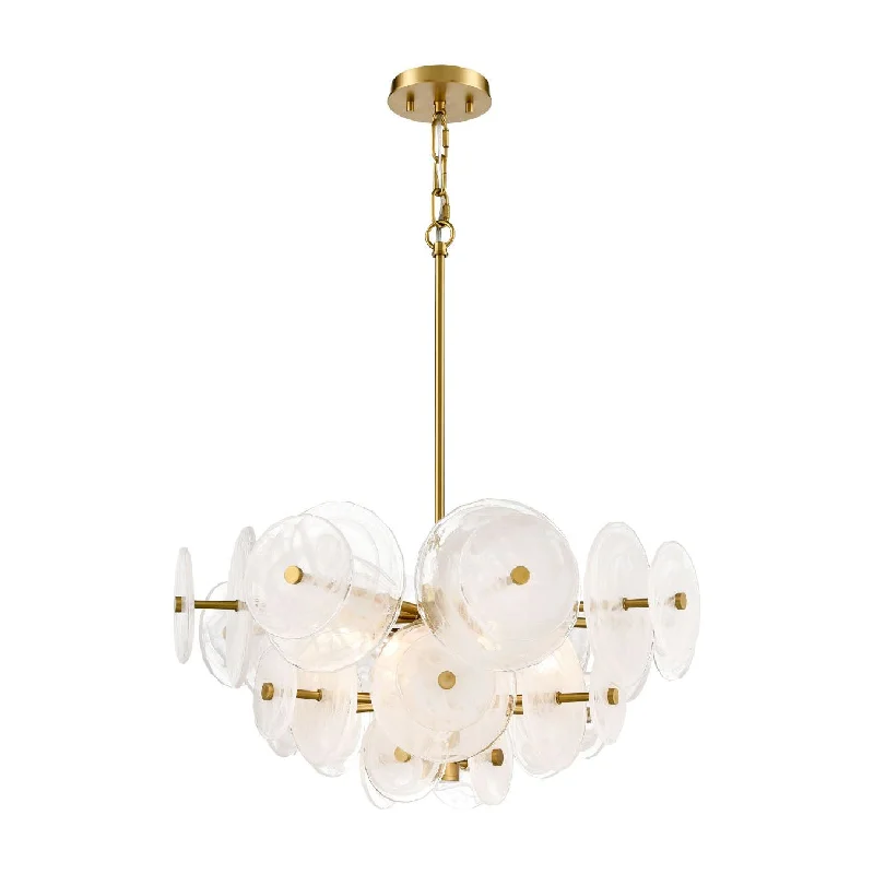 Rustic track lighting for farmhouse decorCarousel 6-Light Pendant