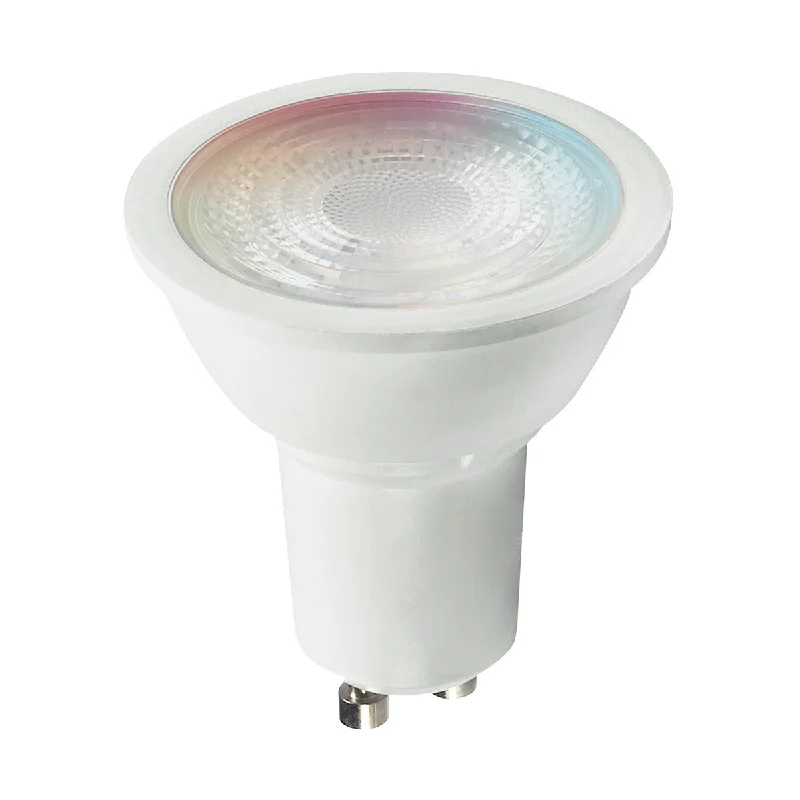 Industrial Area Lighting for Large Open SpacesStarfish MR16 Wi-Fi Smart LED Bulb, 6W, 385 Lumens, RGBW & Tunable White, 50° Flood, T20 Compliant